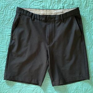 Greg Norman Men's Shorts 36 Gray Flat Front